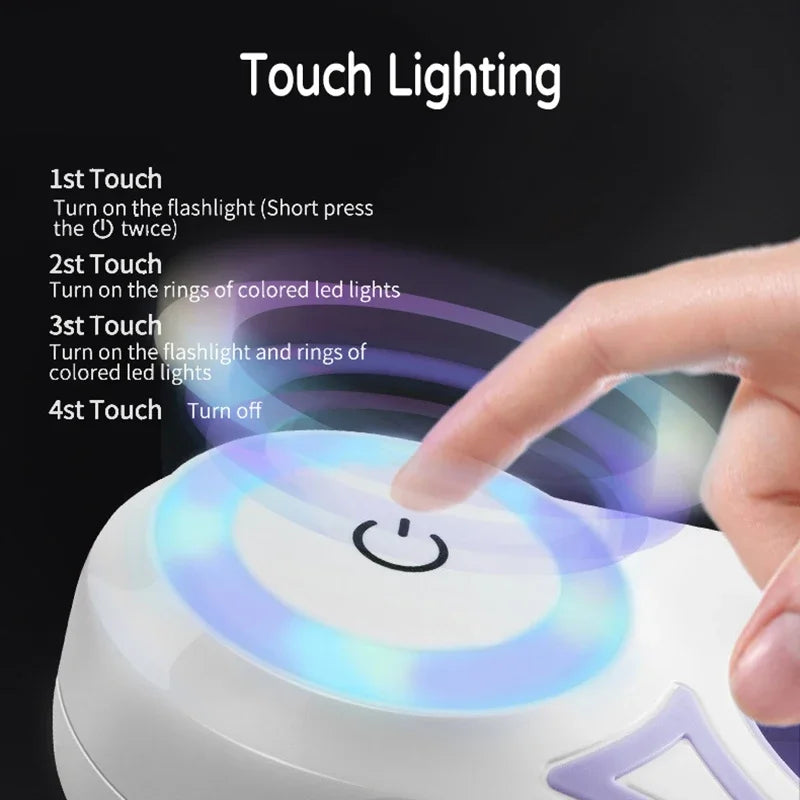 Retractable Dog Leash with LED Light – 3m or 5m