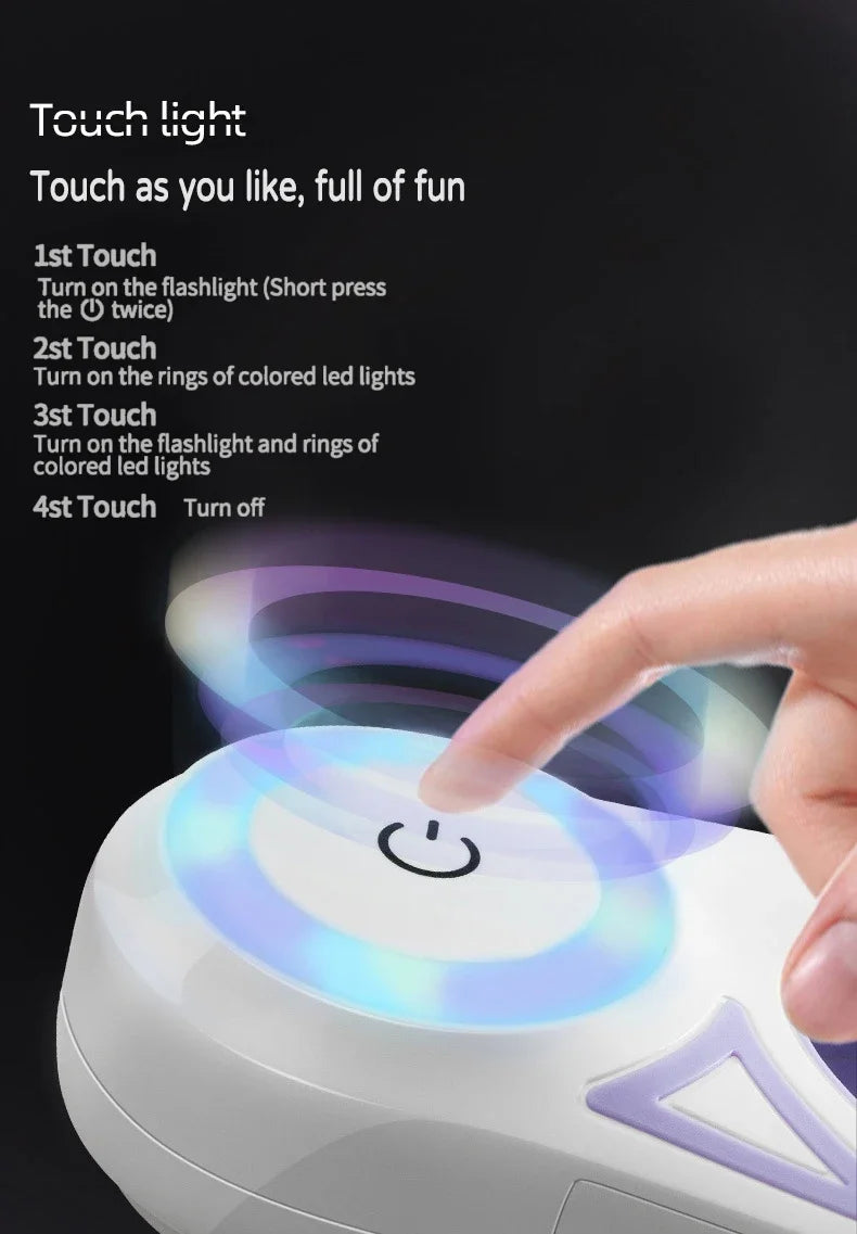 Retractable Dog Leash with LED Light – 3m or 5m
