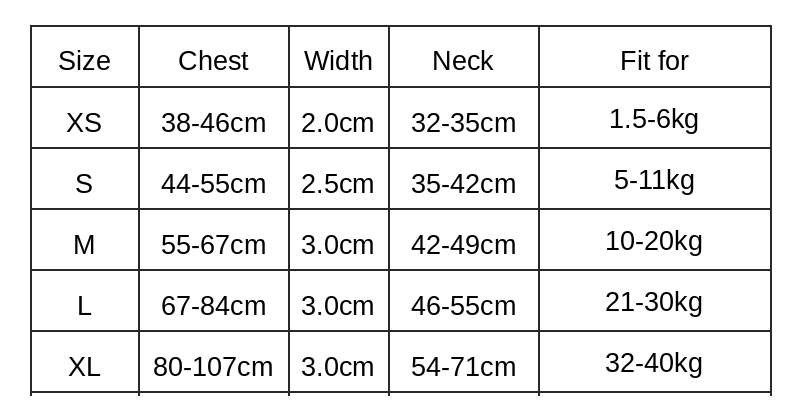 Personalized Dog Harness